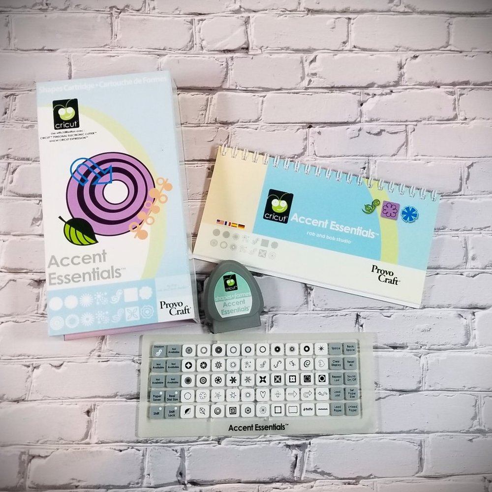 CRICUT " Accent Essentials " Provo Craft - 2007